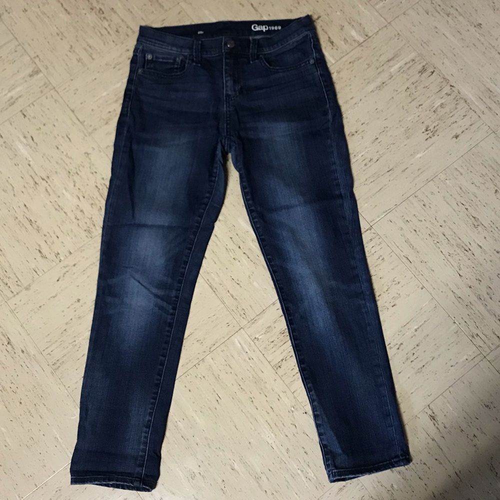 Medium-Dark Wash Jeans